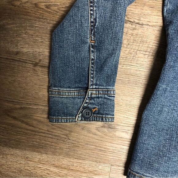 St. John’s Bay Women’s Blue Jean Jacket, size 1X - Picture 3 of 11